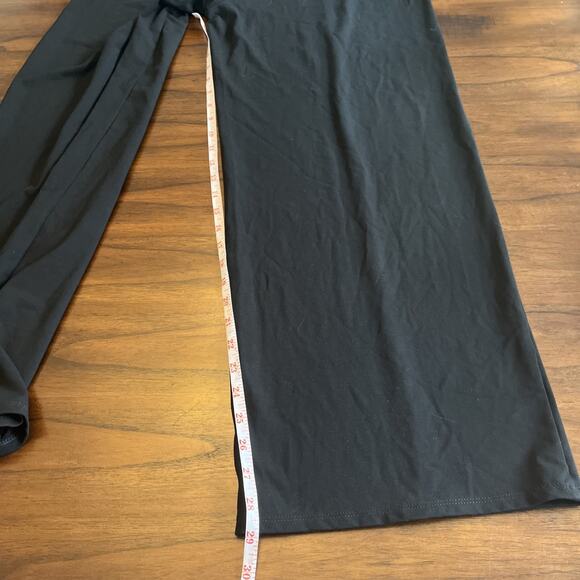 J. Jill Wearever Collection Black Stretchy Pants Women’s M Forward Seam Wide Leg - Picture 10 of 10